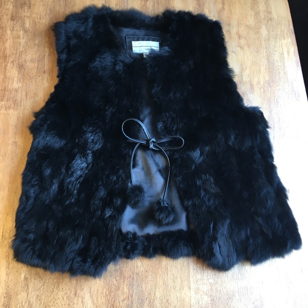 Carrie Allen Angora Vest